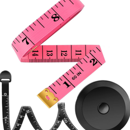 2 Pack Tape Measure Measuring Tape for Body Fabric Sewing 60"/150cm