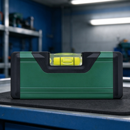 Single-Bubble Mini Spirit Level – Durable Pocket-Sized Leveling Tool